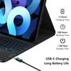 Клавиатура планшета для iPad Pro 12,9 11 Magic Keyboard Cover для iPad 10th 9th 8 7 Air 5 4 3 поколения Bluetooth-клавиатура кожаный чехол