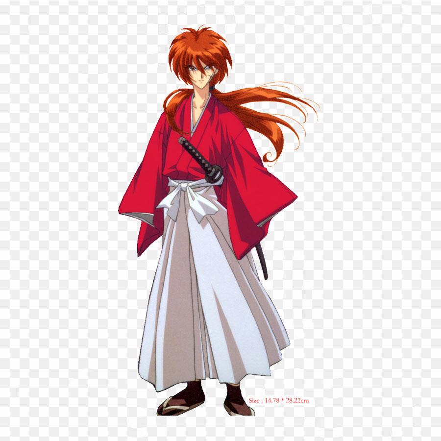 Kenshin Render Kenshin Himura Kaoru Kamiya Iron On Patches For Clothing Applique Stickers On Clothes Heat-Sensitive Custom Patch