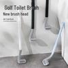 Гольф Силиконовая Туалетная Щетка с Длинной Ручкой 2025 - Новый Бытовой Очиститель для Ванной Комнаты