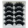 Beauty Eye Makeup Tools Criss-cross Thick Long False Eyelashes Wispies Fluffies 8D Mink Hair