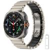 Titanium Rubber Strap for Samsung Galaxy Watch Ultra 2025 47mm Luxury Metal Band Correa For samsung GALAXY ULTRA 7 47MM Bracelet