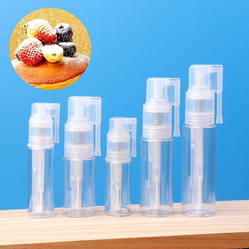 18/25/35/50/60 мл блестки распылитель флакон пустой многоразовый портативный сухой порошок распылитель флаконы для украшения торта помадка