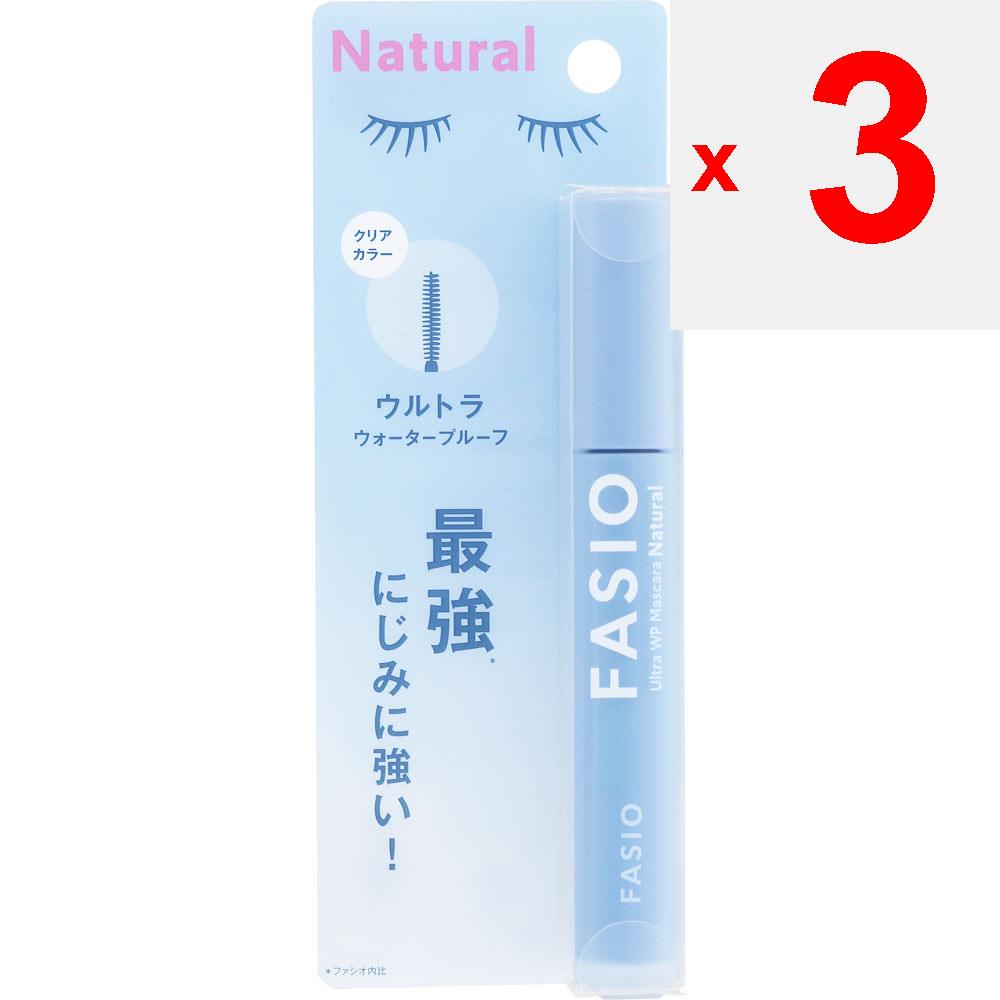 Kose Fatio Ultra WP Mascara Natural 00 Clear Color 6g Eye Makeup Mascara Apply As If Lifting Lashes. When Removing, We Recommend Fashio Mascara Remove
