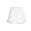 Sport Skort Fashion Versatile Solid Color Training Pleated Casual Skirt Women Skirts White 1390157-100