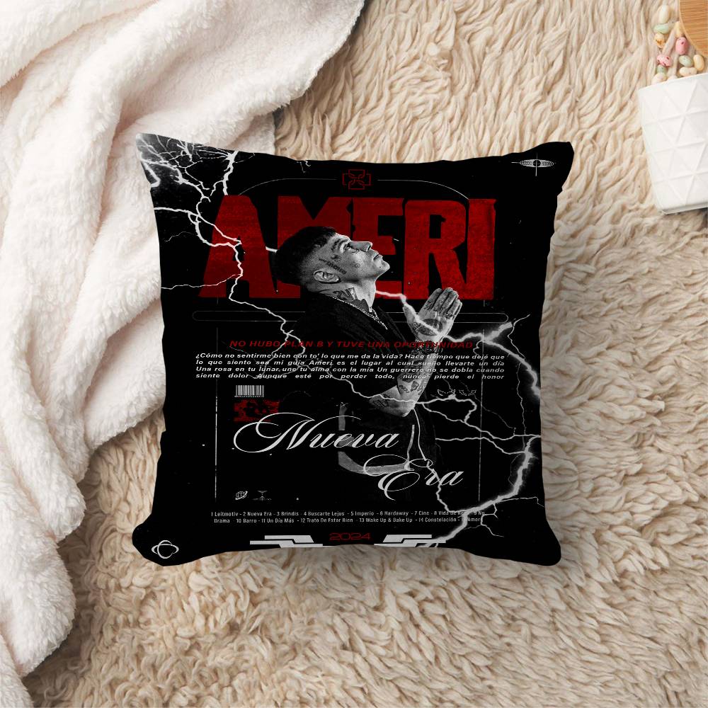 Rapper Duki Personalized Pillow Dust Cover Bedroom Kids Party Decoration Pillowcase Birthday Children Gift
