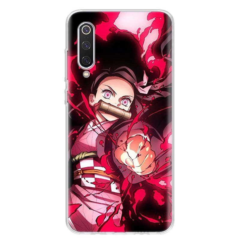 Чехол для телефона Demon Slayer Kamado Nezuko для Xiaomi Poco X3 GT X4 NFC M4 Pro M3 M2 F3 F2 F1 Mi Note 10 A3 A2 Lite A1 CC9E Fun