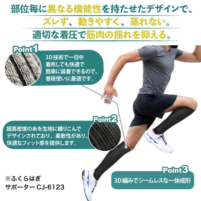 VITAL SALVEO Компрессионные рукава для икр Унисекс Удобные компрессионные чулки для силы и стояния (Одна нога) Графен, Поддержка,