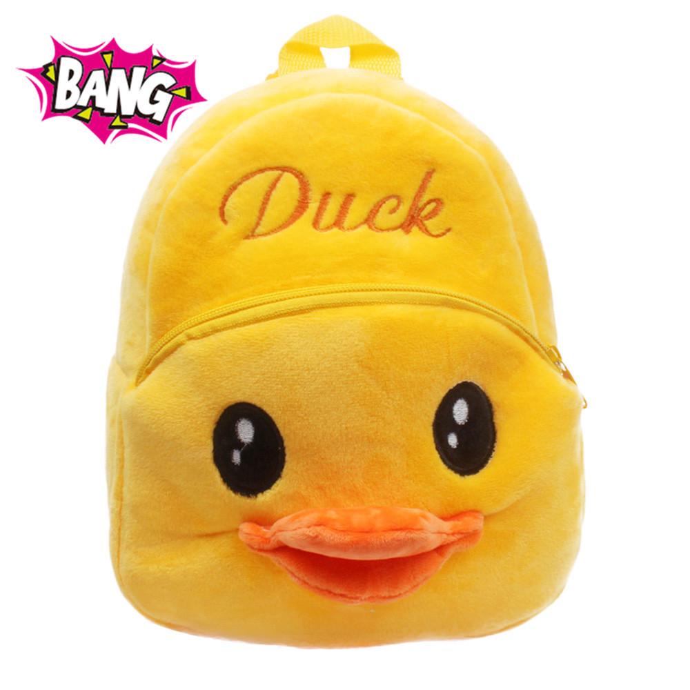 Headdress Children Baby Girls Boys Kids Cute Cartoon Animal Backpack Toddler School Bag