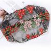 Thin Flower Pattern Headband Multicolor Lace Headwear Fashion Embroidered Headscarf  Summer