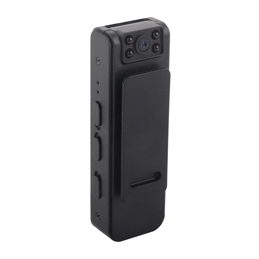 Mini Body Camera 1080P HD Wearable Magnetic Absorption Video Recorder with 90 Degree Rotation Lens