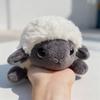 Милый плюшевый брелок Валлийская черноносая овца Мягкая мультяшная игрушка-брелок для сумки Кавайный плюшевый ягненок с черной мордочкой для рюкзака Декор