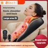 Manufacturer Direct Electric Shiatsu Head Neck Cervical Ttraction Body Massager Car Back Pillow with Heating Vibrating Massage D