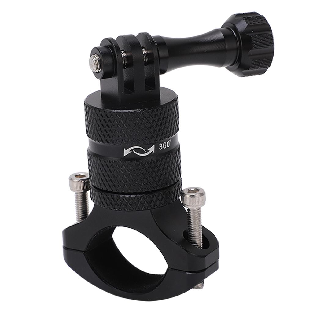 Bicycle Mount Holder 360 Degrees  Adjustable Lightweight Bike Bracket Adpater for Action Cameras