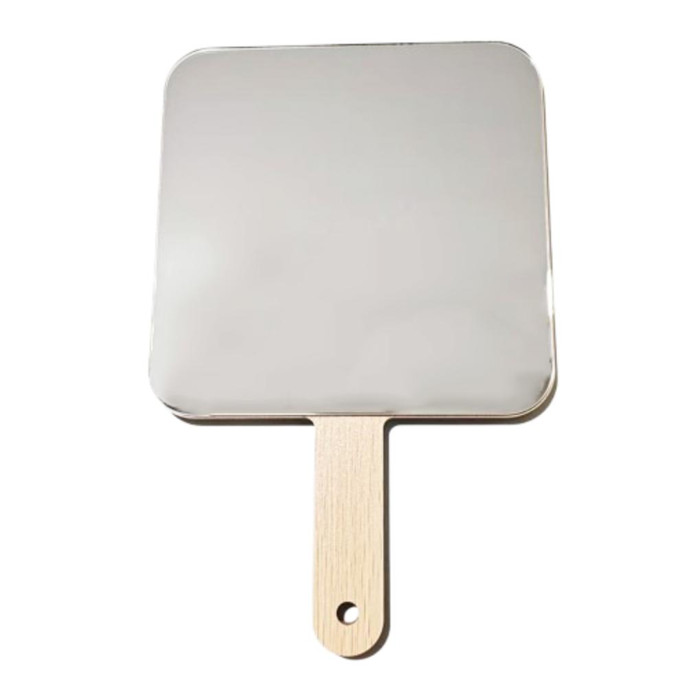 Portable Makeup Mirror with Handle Creative Cosmetic Mirror Gift Handheld Mirror  Makeup Use