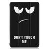 Samsung Galaxy Tab S9 FE+ Plus case with stylus holder, Don't Touch Me