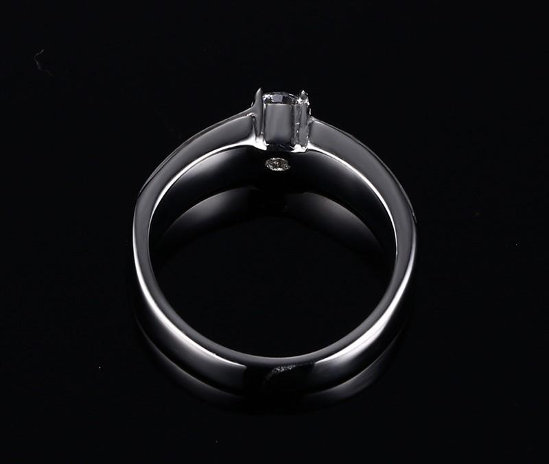 Gay Pride Engagement Promise Rings Lgbt rainbow Zircon Ring