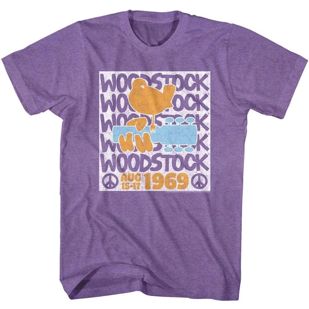 Мужская футболка Woodstock Август 1969