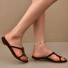 Fashion Slippers New Western Style Light Women's Ethnic Style Sandals for Going Out