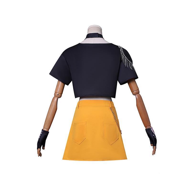 Охотники на демонов Мира Косплей Костюм K-pop Мира Косплей Аниме Косплей Наряд Аксессуары Сценическое Выступление Вечеринка Ролевая Игра Униформа