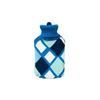 Hot Water Bottle Checks Marine Colors 2 Liters