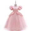 New Cinderella Puff Sleeve Princess Flower Girl Wedding Dress