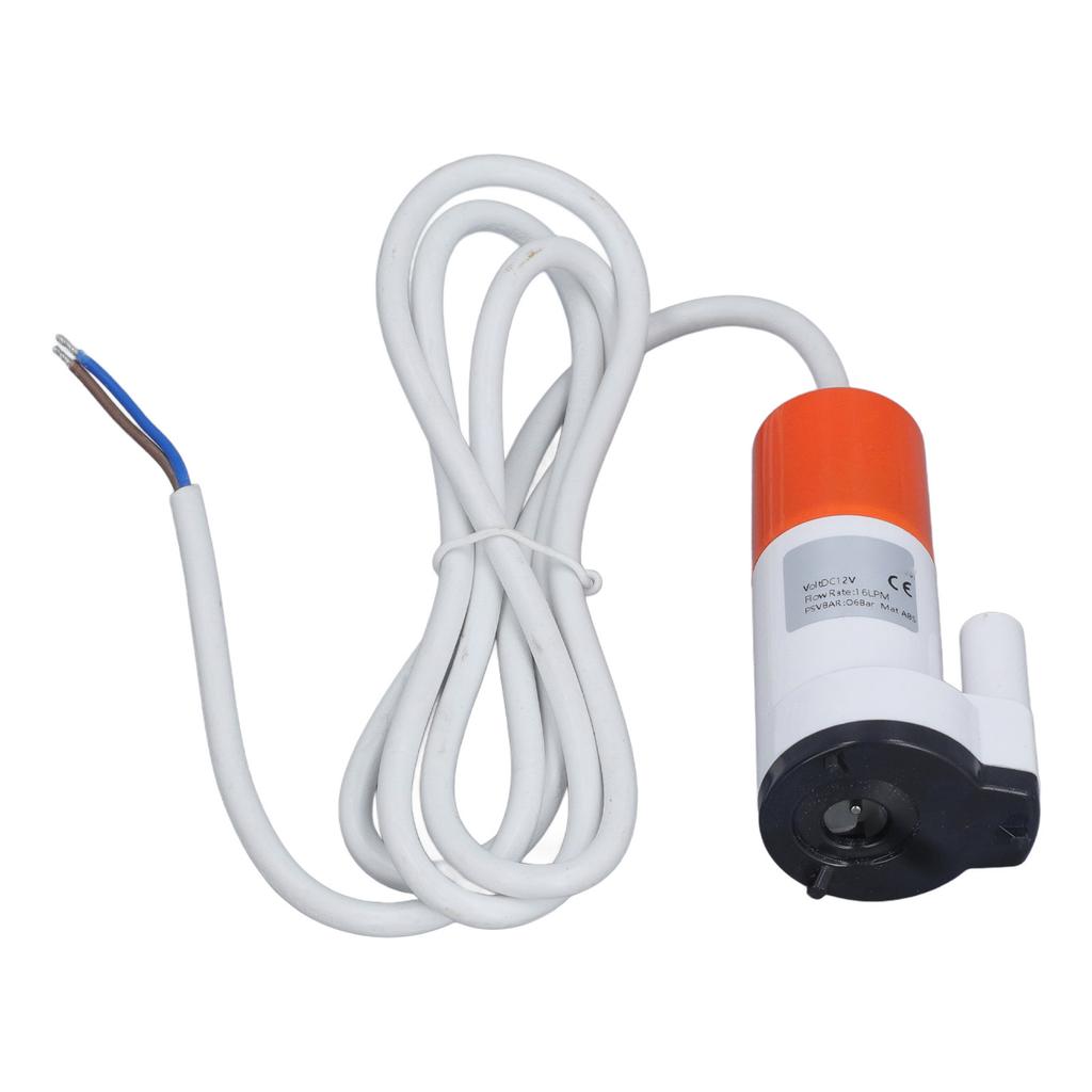 Водяной насос для автофургона DC 12 В портативный мини 16 л/мин малошумный водяной насос высокого давления для кемпинга