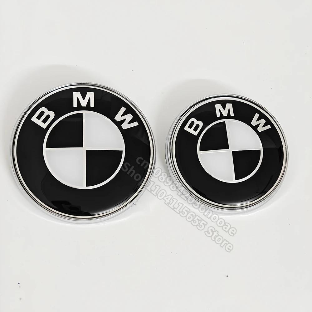 Черно-белая эмблема для BMW E90 E60 E39 G20 F10 F20 F30 E46 E92 E87 M1 M2 M3 M4 M5 M6 M8 E63 F02 F03 G16 Колпачки центральных отверстий дисков