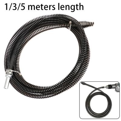 1 шт. Инструмент для прочистки трубопровода для раковины, электрическая дрель, очиститель для канализации, пружинный