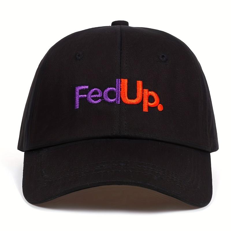 Кепка бейсболка с вышивкой FEDUP для мужчин и женщин, хлопковая кепка снэпбек, летняя уличная шляпа от солнца, папина шляпа, спортивная кепка