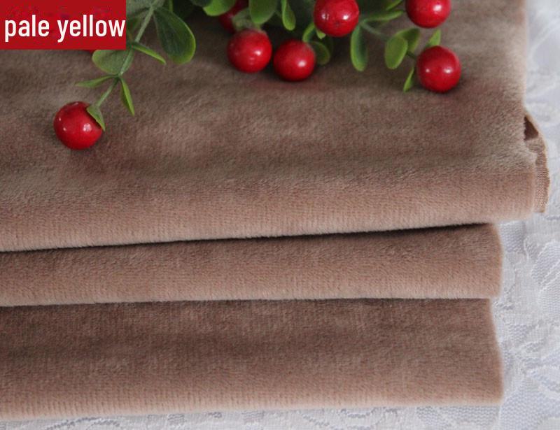 Yirulan Ультрамягкая короткая плюшевая кристальная игрушка из ткани