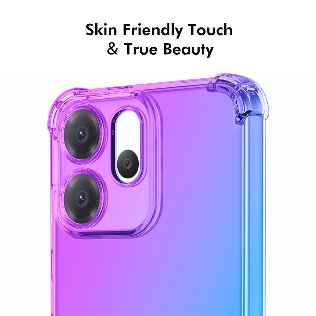 For Oppo Reno14 F 5G TPU Case ENKAY Thickened Four Corner Drop-proof Phone Back Cover
