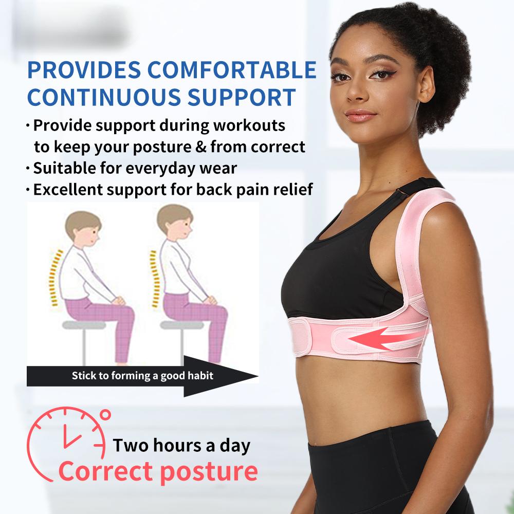 Регулируемый корректор осанки, дышащий корсет для верхней части спины, выпрямитель для шеи, плеч, ключицы, поясницы, облегчение боли