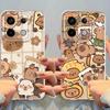 Case for Xiaomi Redmi Note 14 Pro Plus 9 10 Note 13 12S 11 11S A4 14C 13C 10S 12 Soft Phone Cover Cute Cartoon Capy