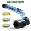 Electric Grill Brush, Cordless Electric BBQ Grill Cleaner with Powerful Motor, Rechargeable Grill Cleaning Brush for Burnt-On Grease & Grill Grates