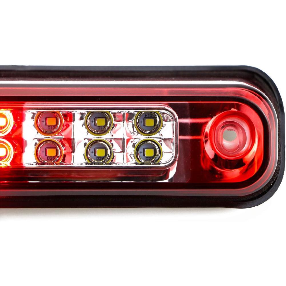 Tresound Третий стоп-сигнал для 1988-1999 Chevy/GMC C1500 C2500 K1500 K2500 Silverado Blazer Светодиодный фонарь для груза Верхний стоп-сигнал (Хромированный корпус