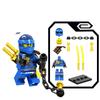 GA131-148 строительные блоки игрушки серии Ninjago миниатюрные минифигурки из фильмов сборная модель подарки для детей