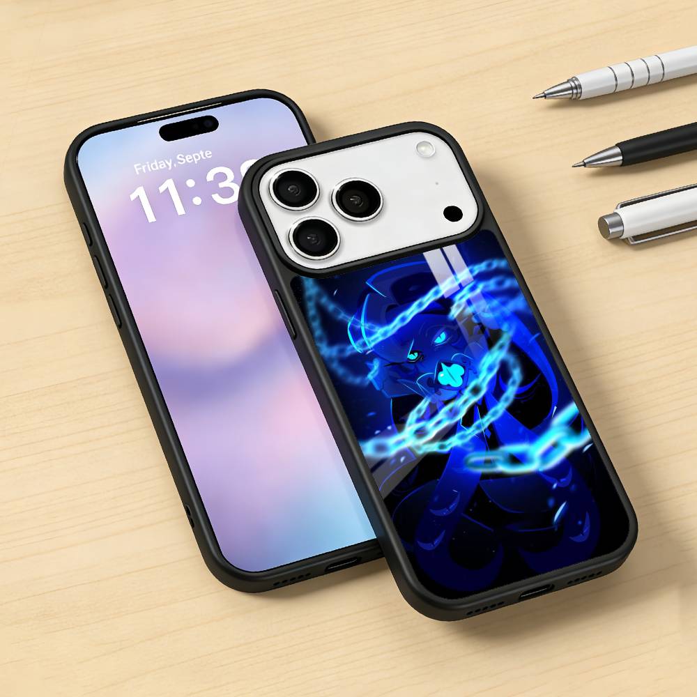 S-Shadow M-Milk C-Cookie R-Run Phone Case For iPhone17,16,15,14,13,12,Pro,Max,Magnetic For Magsafe Wireless Charging