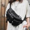 Tactical Bum Bag Multifunctional Waterproof and Wear-Resistant Oxford Chest Bag Outdoor Sports Riding Multi-pocket Crossbody Bag