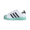Superstar CF C LED Lights - White Semi Flash Aqua Kids Sneakers Cloud-White Core-Black IG7004