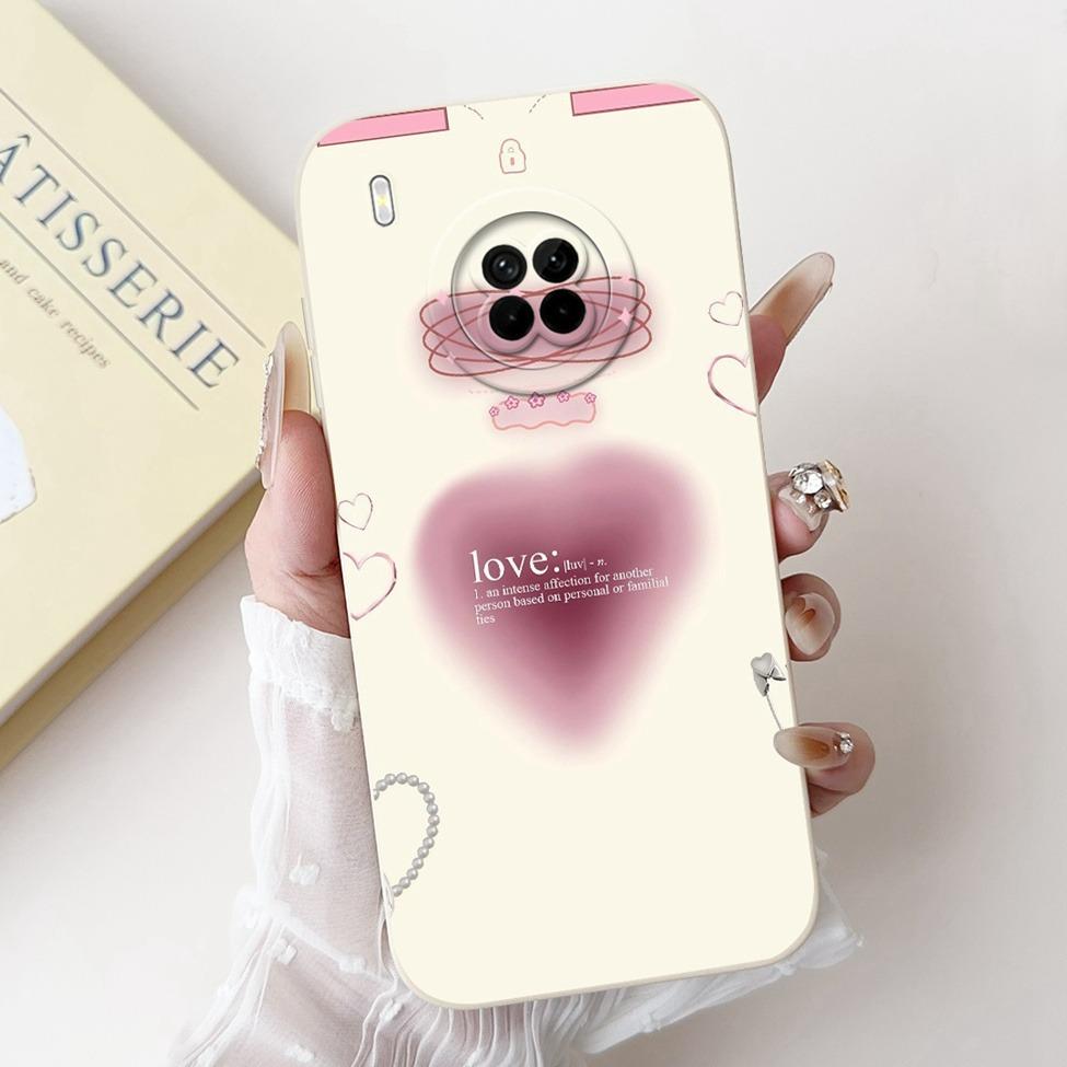 Для Huawei Y9A Чехол-крышка Роскошные Модные Цветы Кавайный Милый Кот Ударопрочный Чехол для Телефона Для Huawei FRL-22 FRL-23 FRL-L22 FRL-L23