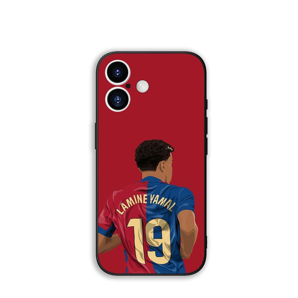 Phone Cover Soccer No 19 Sports Football No19 for Apple iPhone 16 15 14 Plus 13 12 Mini 17 Pro Max + ProMax 16E Air 15+ Case