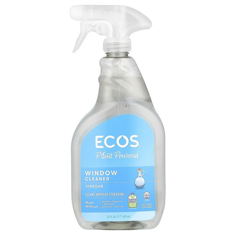 Ecos®, Plant Powered, Window Cleaner, Vinegar, 22 fl oz (650 ml)