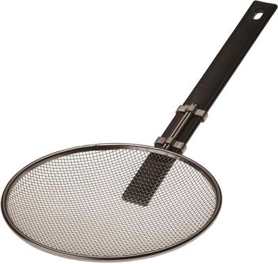 Три Снега Жареная Соба Лапша Горизонтальный Тип 27см Нержавеющая Сталь Коммерческое Использование Корзина для Слива Рамена Цубаме Сандзё Сделано в Японии Три Снега