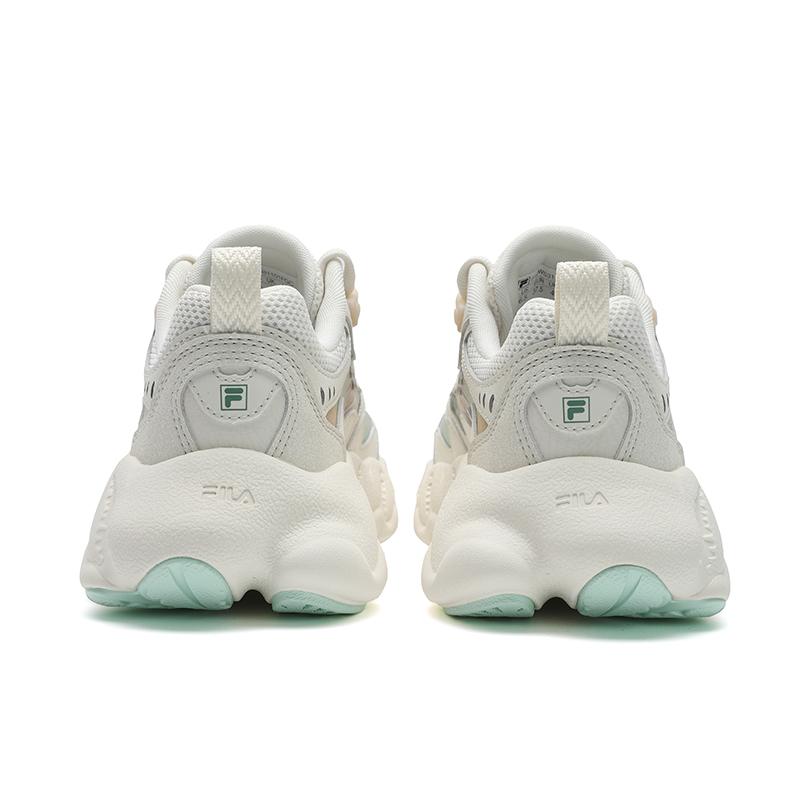 Новые кроссовки FILA Fern 2 Fern 2.0 износостойкие дышащие низкие повседневные кроссовки женские бело-зеленые F12W531101FGC