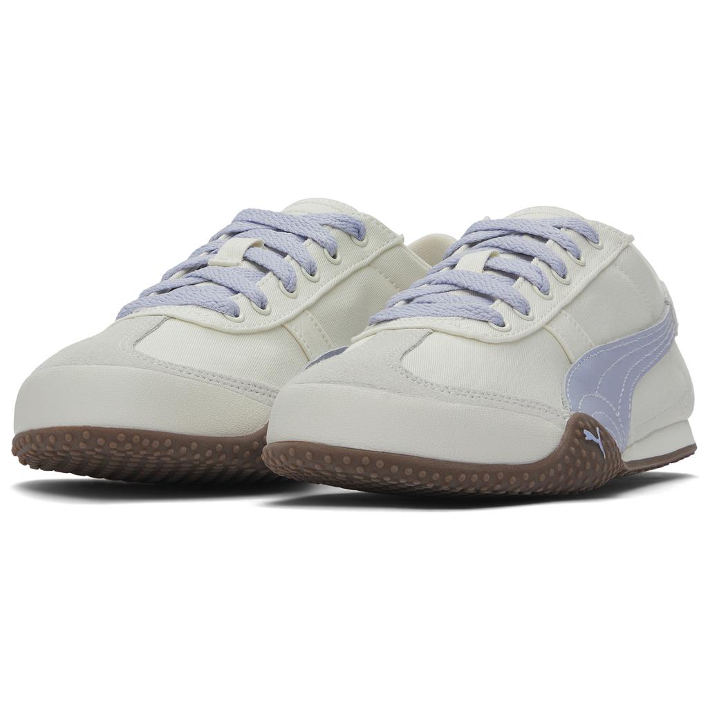 Puma Bella Ut Холщовые Модные Универсальные Удобные Легкие Низкие Повседневные Кроссовки Унисекс Белый Синий 403492-03