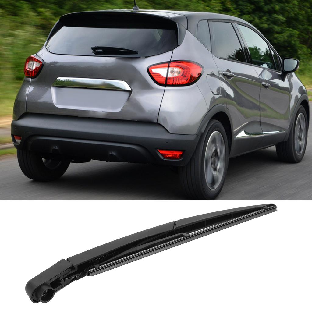 KIMISS Car Rear Wiper Blade Set, 287815304R Black Rear Wiper Cover Accessories Set Wiper Blade Replacement