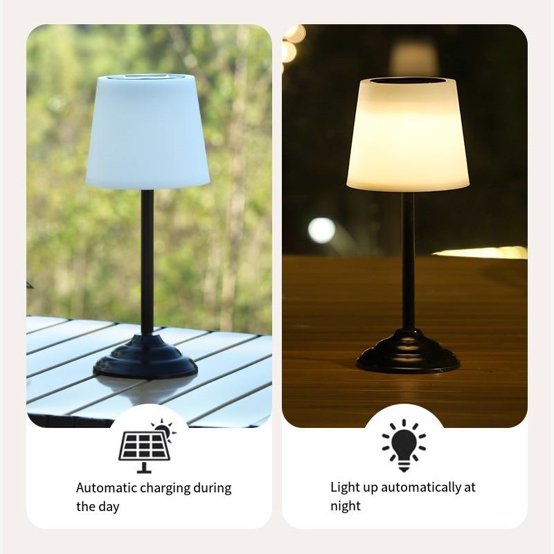 1PC Solar Light Desk Light LED Outdoor Decoration Night Light Garden Light Landscape Light Ambient Light Garden Light