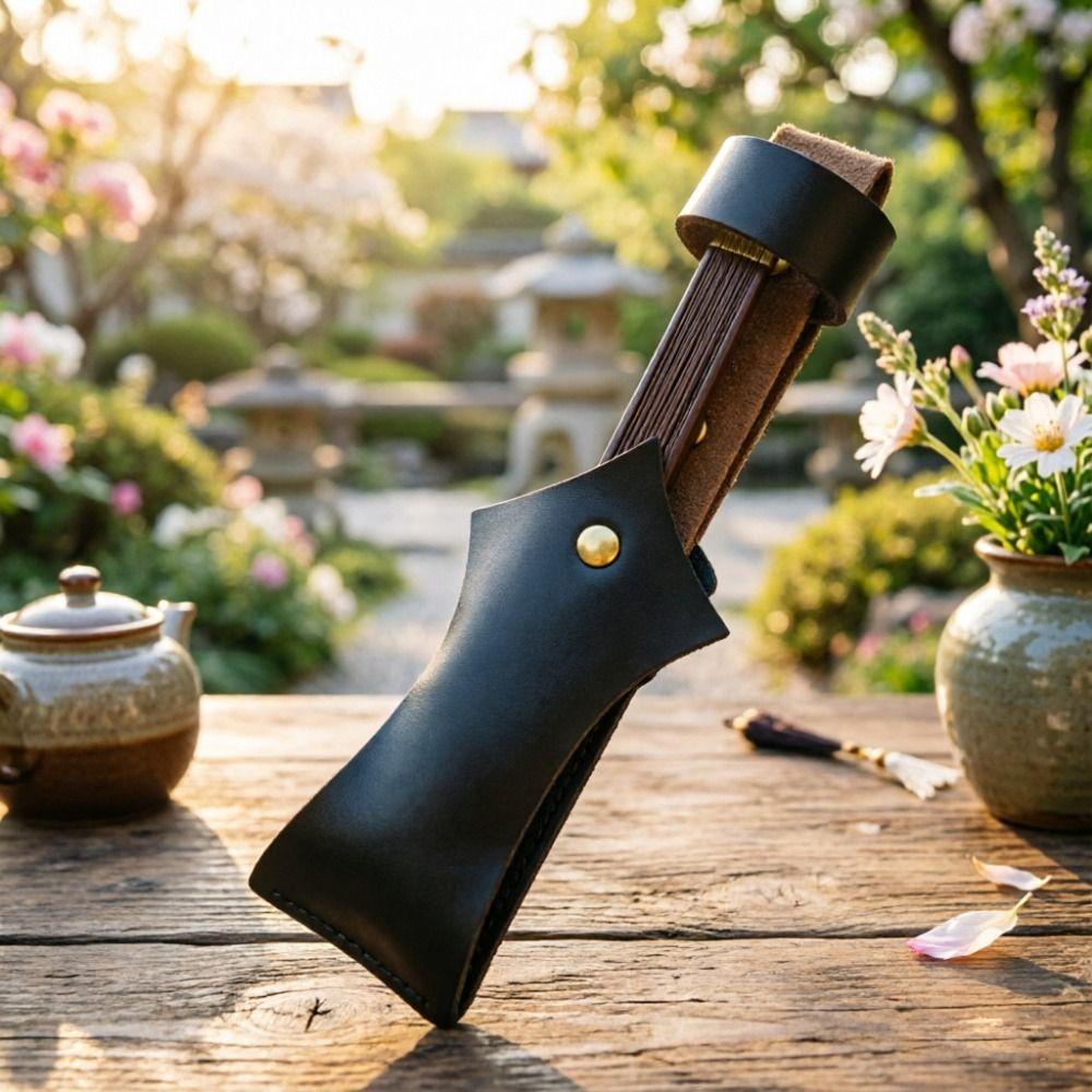Open Top Folding Fan Holder Belt Loop Hand Fan Sleeve Gift Idea Fan Belt Clip  Music Festival