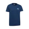 Mountain Warehouse Mens Looe Printed Organic T-Shirt