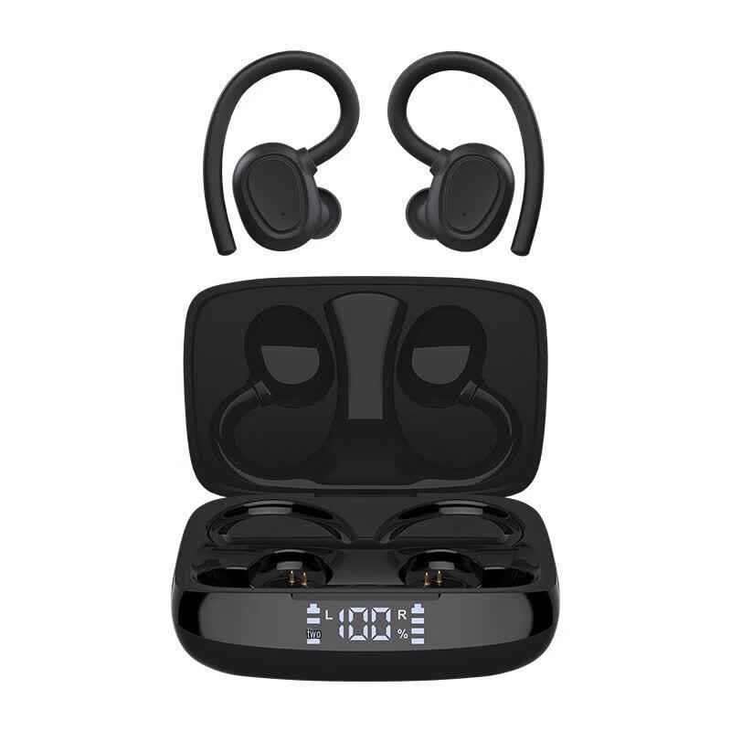 Newmine Q5 Настоящие беспроводные Bluetooth-наушники-крючки для спорта